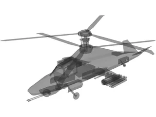 Kamov Ka-58 3D Model