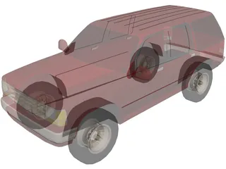 Ford Explorer (1993) 3D Model