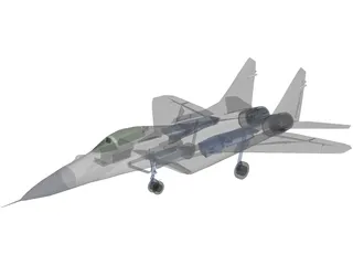 MiG-29A 3D Model