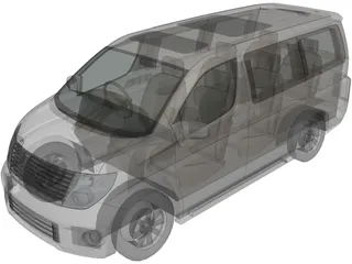 Nissan Elgrand 3D Model