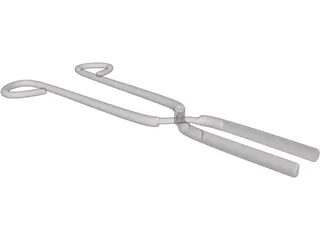 Lab Tongs 3D Model