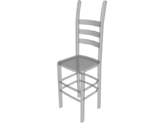 Bar Stool 3D Model