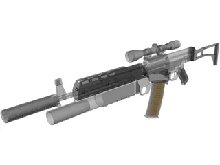 Stg44 Modified 3D Model