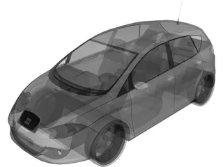 Seat Altea (2004) 3D Model