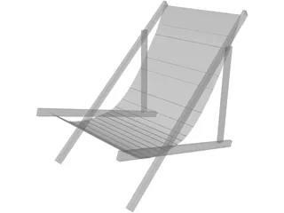 Beach Chair 3D Model