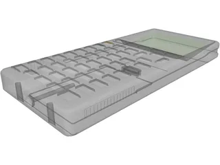 Texas Instruments Ti-85 3D Model