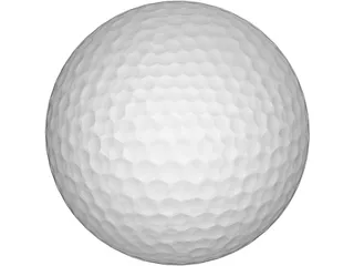 Golf Ball 3D Model