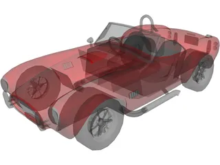 Ford Shelby Cobra 3D Model
