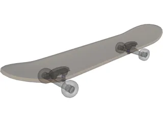 Skateboard 3D Model