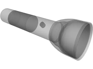 Torch MagLite 3D Model