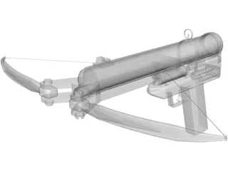 Crossbow Pistol 3D Model