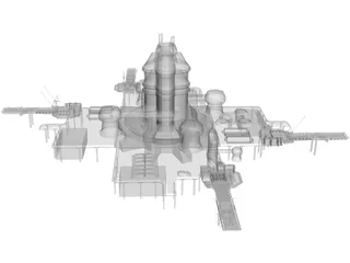 SF Base 3D Model