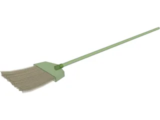 Sweep Broom 3D Model