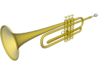 Trumpet 3D Model