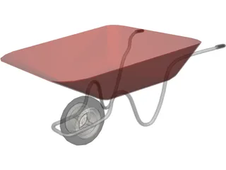 Wheelbarrow 3D Model