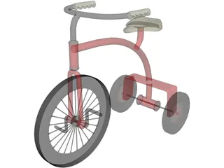 Tricycle 3D Model