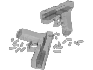 Glock 3D Model