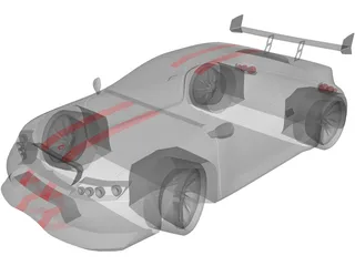 Car Prototype 3D Model