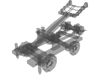 Catapult 3D Model