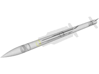 RIM-67 SM-2 Standard Missile 3D Model