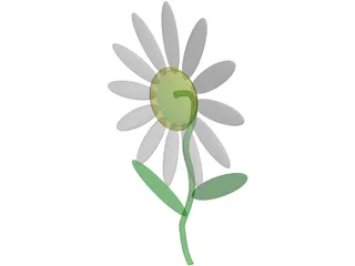 Sunflower 3D Model