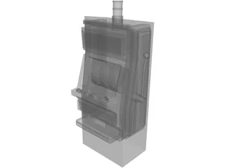 Slot Machine 3D Model