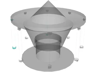 Carrousel 3D Model