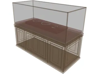 Museum Glassbox  3D Model