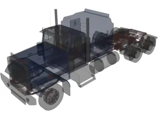 Freightliner Aerodyne 3D Model