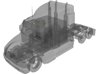 Peterbilt 387 3D Model