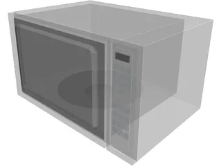 Microwave 3D Model