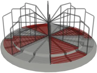 Carousel 3D Model