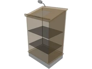 Lectern 3D Model