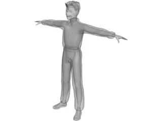 Boy 3D Model