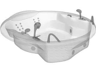 Bath 3D Model