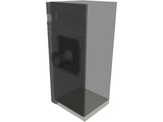Decontamination Cabinet 3D Model