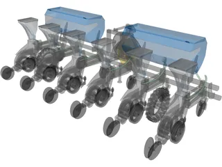 Seeder 3D Model