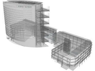 Kementerian Sumber Asli 3D Model