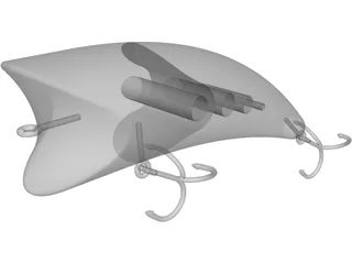 Fishing Lure 3D Model