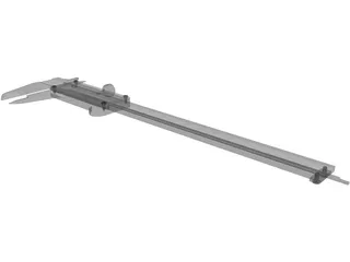 Vernier Caliper 3D Model