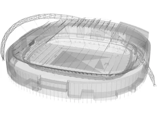 Wembley Stadium 3D Model
