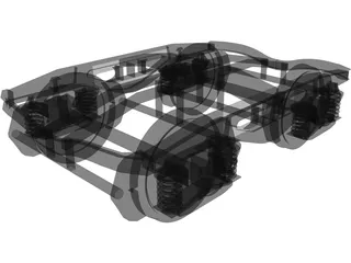 Y-25 Bogie 3D Model