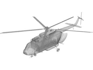 Mi-171A2 3D Model