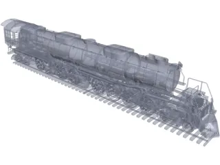 Union Pacific Big Boy 3D Model