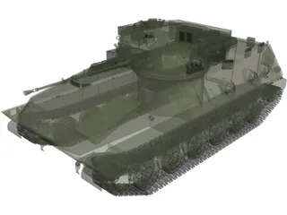 Mitsubishi Type 89 IFV 3D Model
