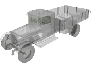 ZIS 5 3D Model