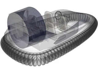 Hovercraft 3D Model