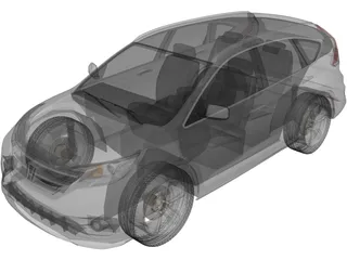 Honda CR-V (2013) 3D Model