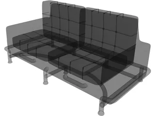 Modern Sofa 3D Model