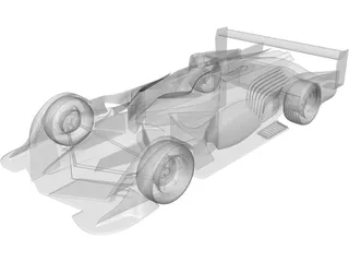 Lamborghini PML-F F1 Concept 3D Model